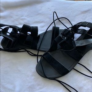 rebecca minkoff gladiator sandal gently used